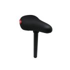 Shield Jump Union Saddle + Post - Black