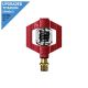 Crankbrothers Pedal Candy 2 Red with TI Spindle Kit