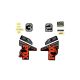 Fox Decal Kit 32 SC F-S Orange/Black Logo Shiny Black