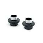 O2 Endcap M12/100 Set Black